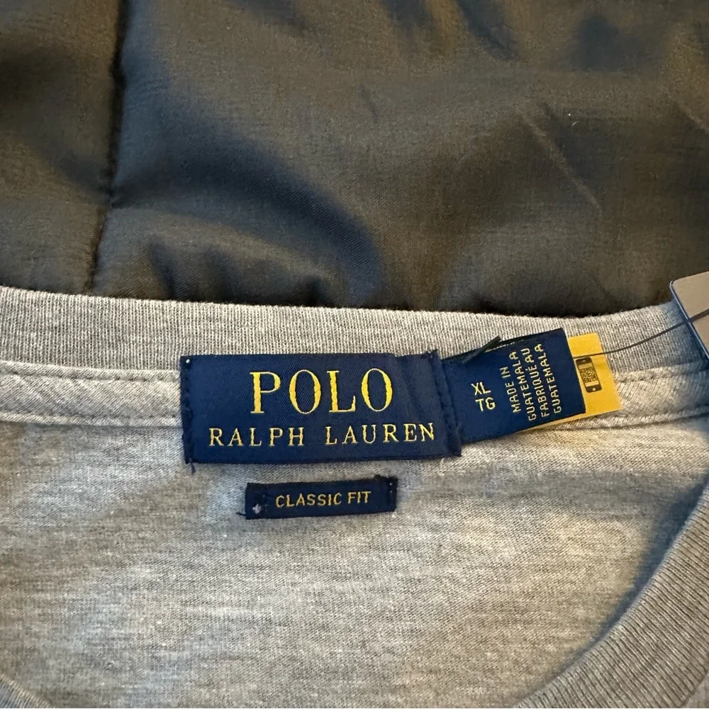 Polo Ralph Lauren “Polo Bear” Short Sleeve T-shirt | Heather Gray | Men’s XL NEW
